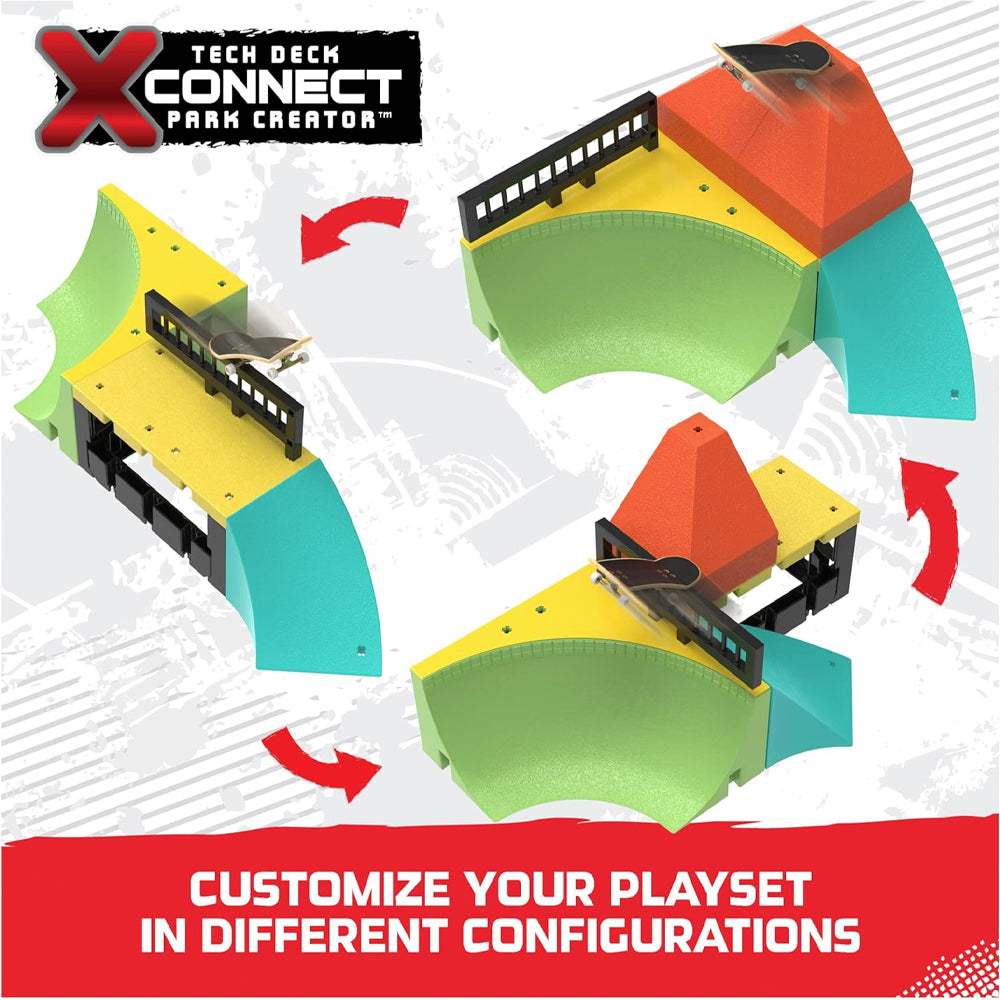 Tech Deck X-Connect Park Quarter Bowl Ruckus Ramp Set