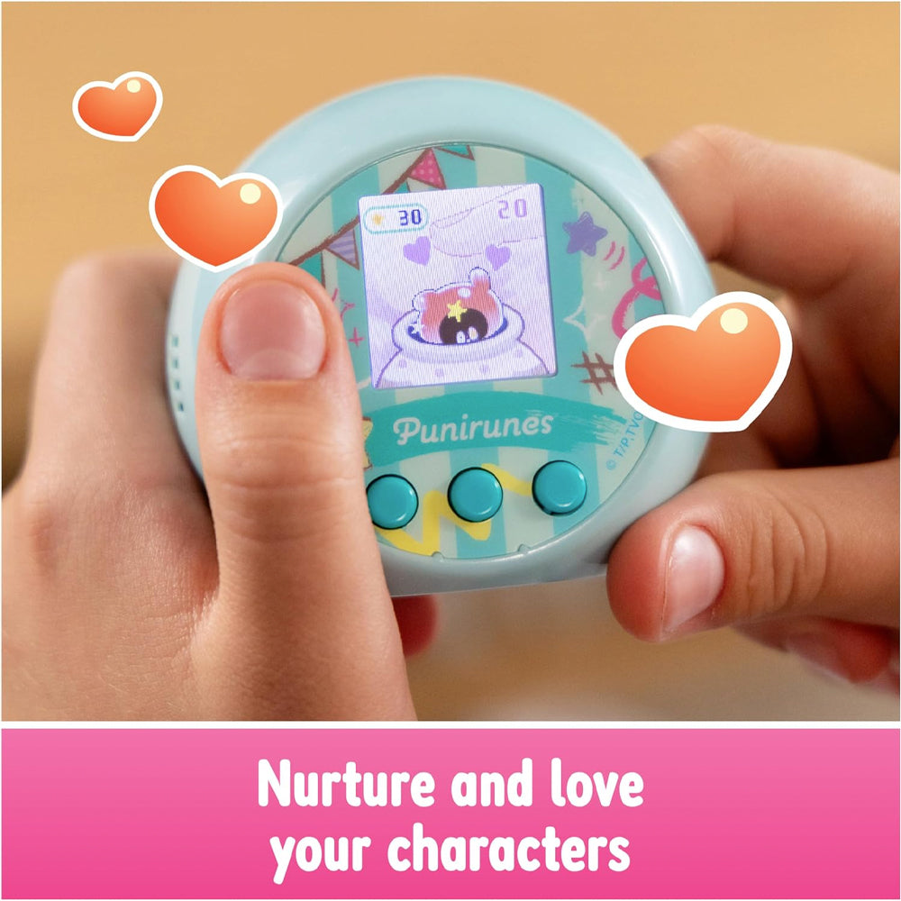 Punirunes Interactive Digital Pet Toy with 55 Squishy Characters Age 5+