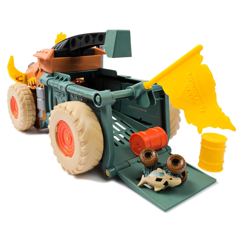 Monster Jam Mini Jams: Megalodon Mad Hog Chomper Playset