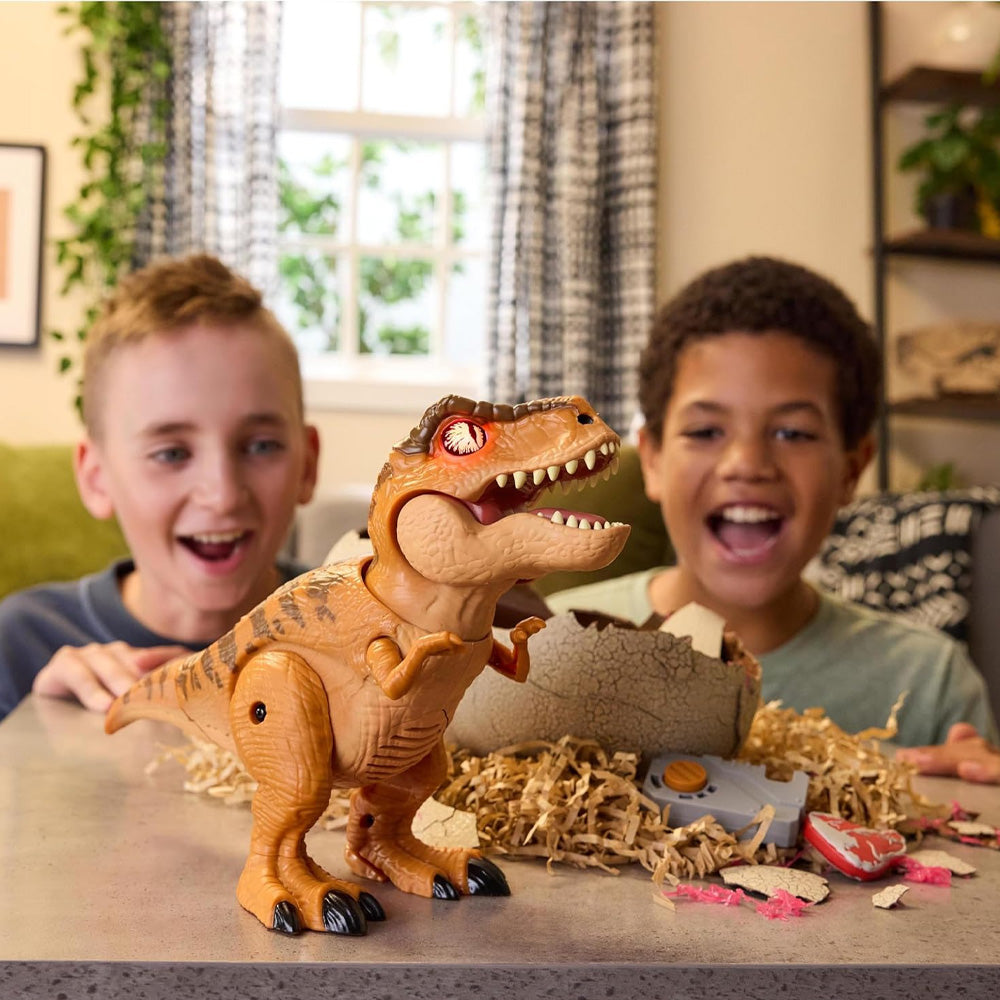 Jurassic World Primal Hatch Interactive Hatching T.Rex Dino Toy Age 5+