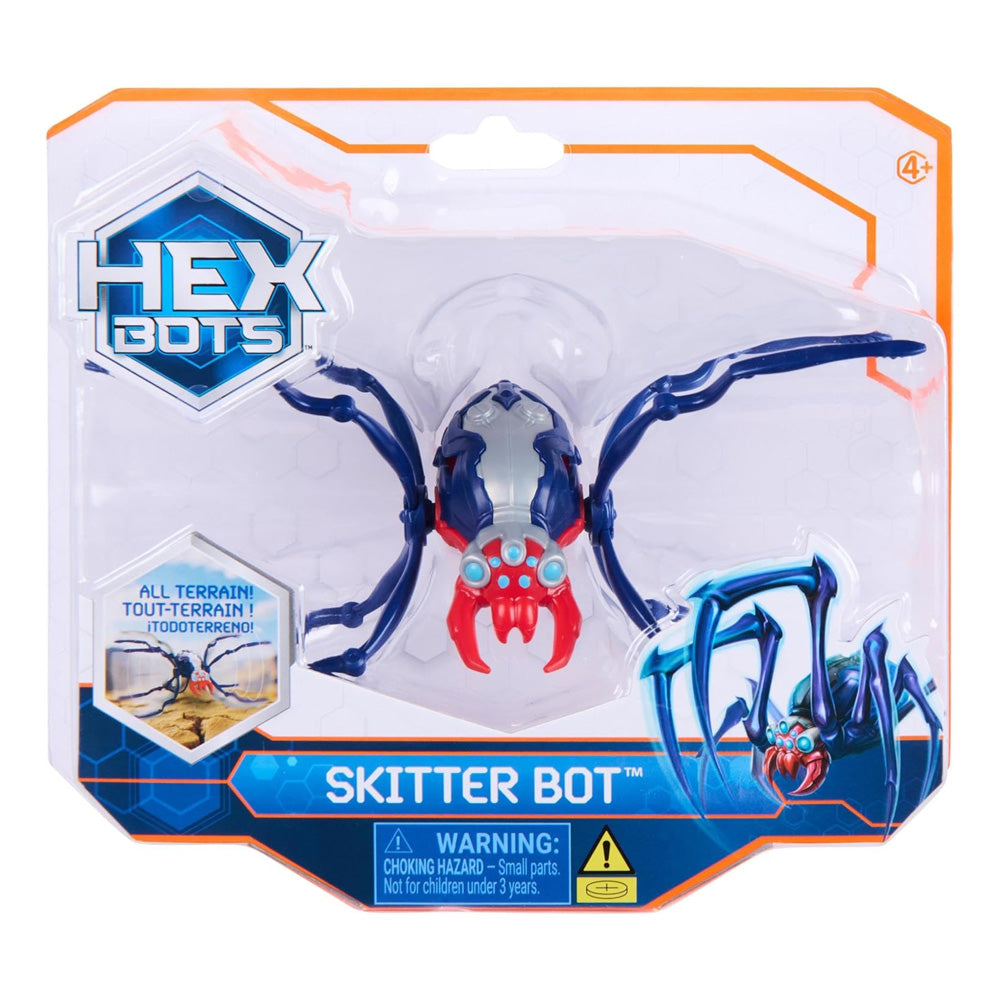 HEX BOTS Skitter Bot - Robotic Spider Toy - Assorted