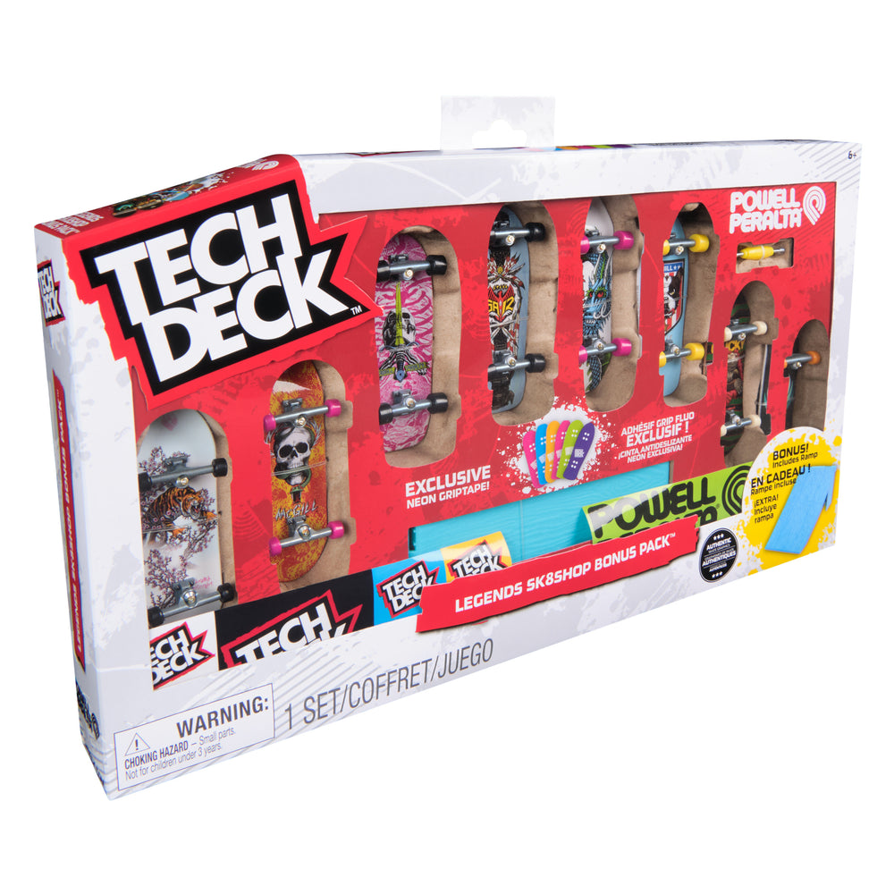 Tech Deck Powell Peralta Legends Sk8Shop 8 Fingerboards - Age 6+ Spinmaster