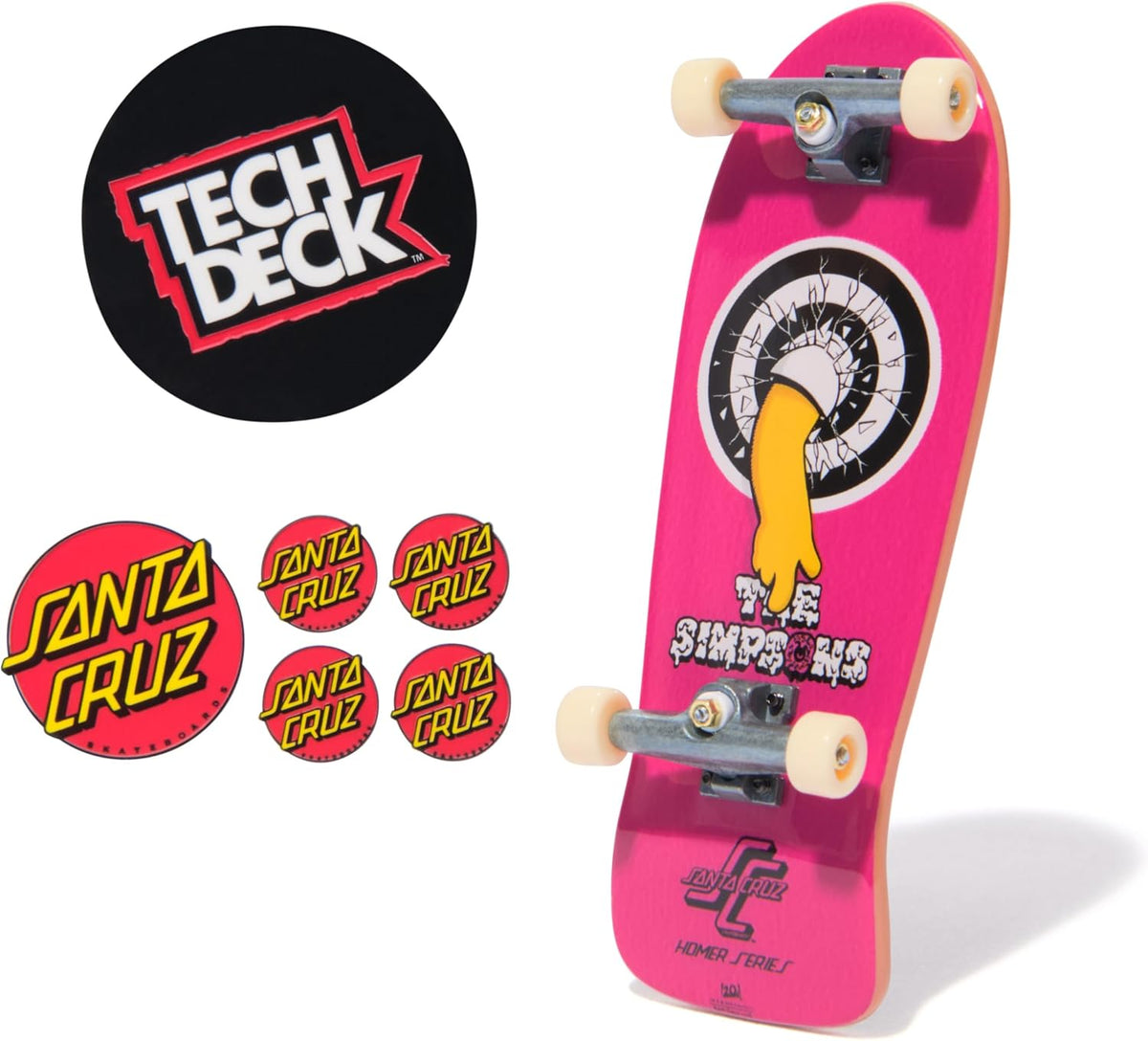 Tech Deck Santa Cruz 96mm Fingerboard (Assorted) - Age 6+ Spinmaster - image 3