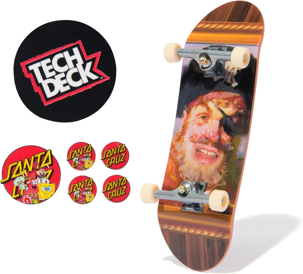 Tech Deck Santa Cruz 96mm Fingerboard (Assorted) - Age 6+ Spinmaster