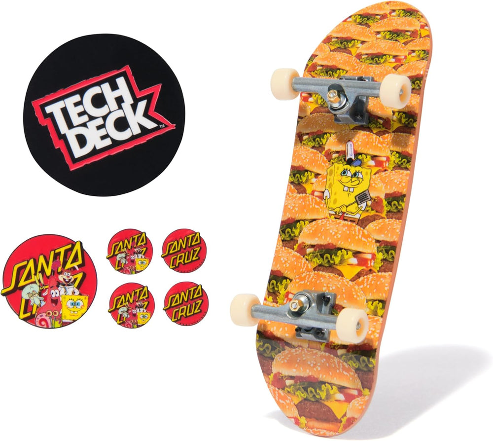 Tech Deck Santa Cruz 96mm Fingerboard (Assorted) - Age 6+ Spinmaster