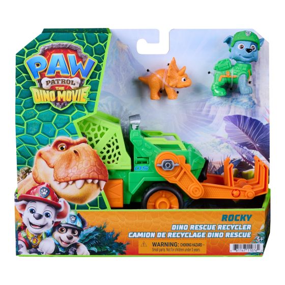 Paw Patrol Dino Movie Themed Vehicle Assortment - Age 3+ Spinmaster