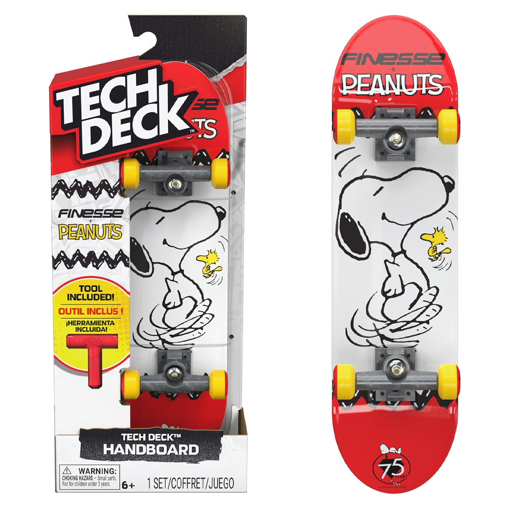 Tech Deck Peanuts Handboard - Age 6+ Spinmaster