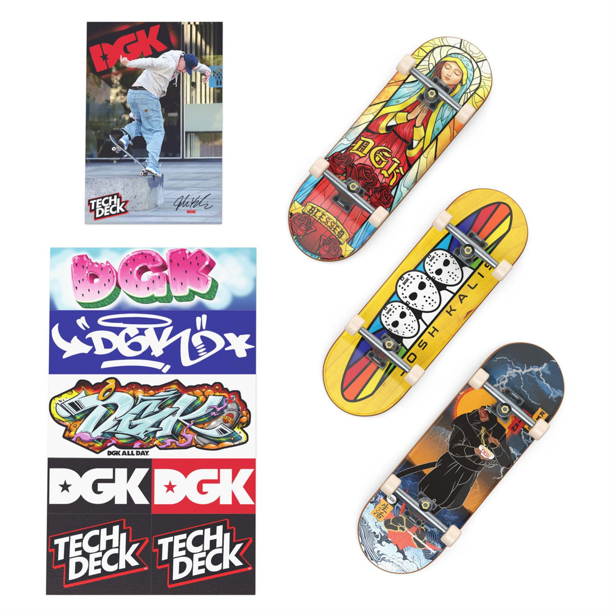 Tech Deck Single Fingerboard Display - Age 6+ Spinmaster