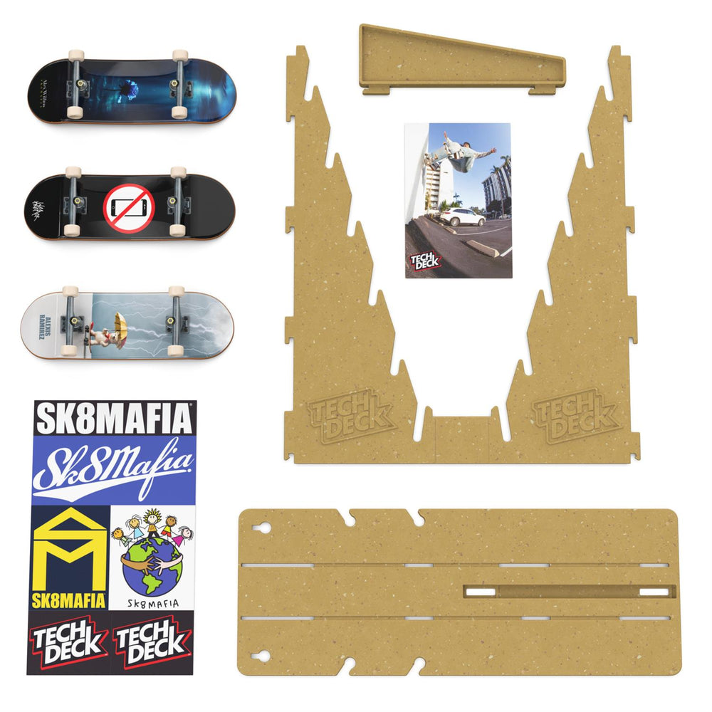 Tech Deck Single Fingerboard Display - Age 6+ Spinmaster