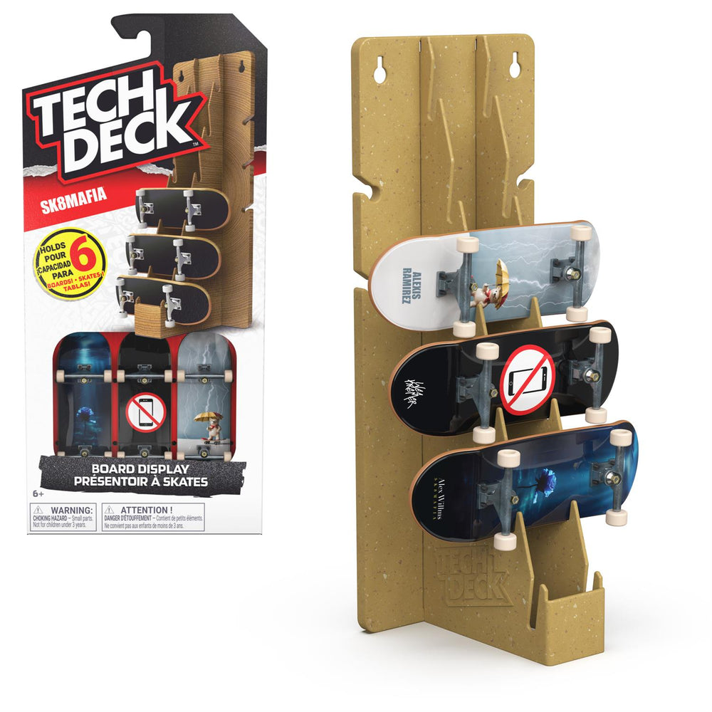 Tech Deck Single Fingerboard Display - Age 6+ Spinmaster