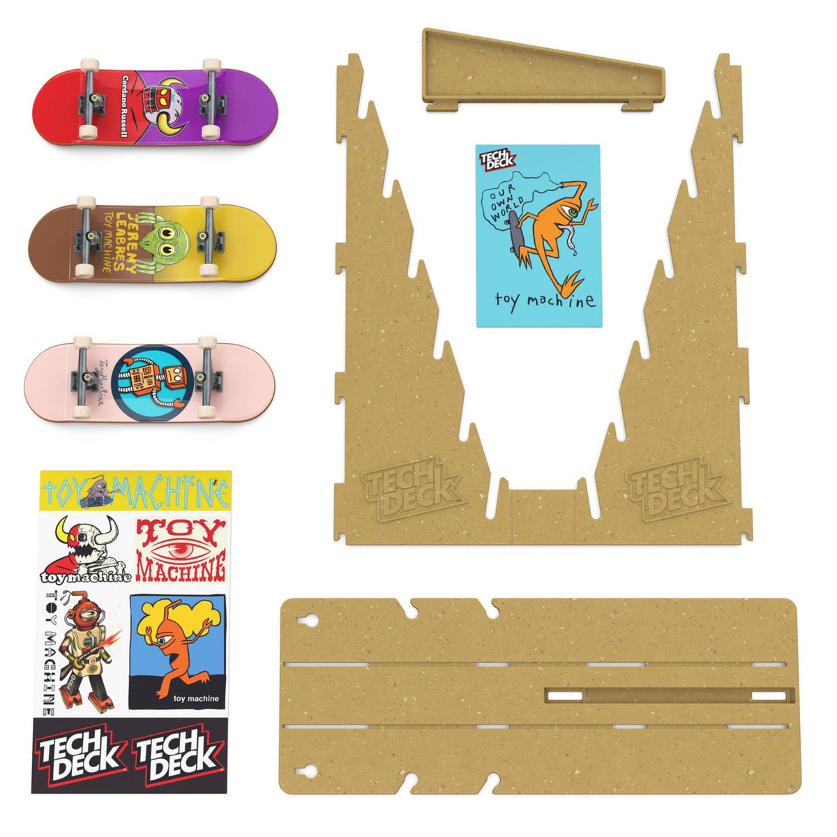 Tech Deck Single Fingerboard Display - Age 6+ Spinmaster