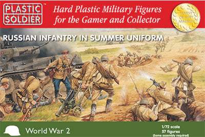 Plastic Soldier Company 62000 Russian Infantry in Summer Uniform 1:72 Model Kit