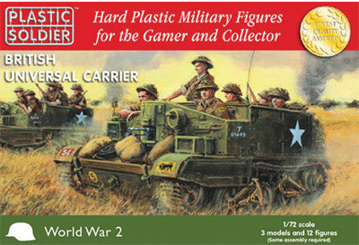 Plastic Soldier Company 62012 British Universal Carrier 1:72 Model Kit