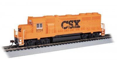 Bachmann USA GP40 - CSX #9704 - MOW HO Gauge 63540