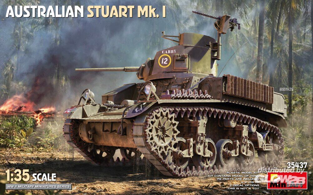 MiniArt 35437 Australian Stuart Mk. I 1:35 Model Kit