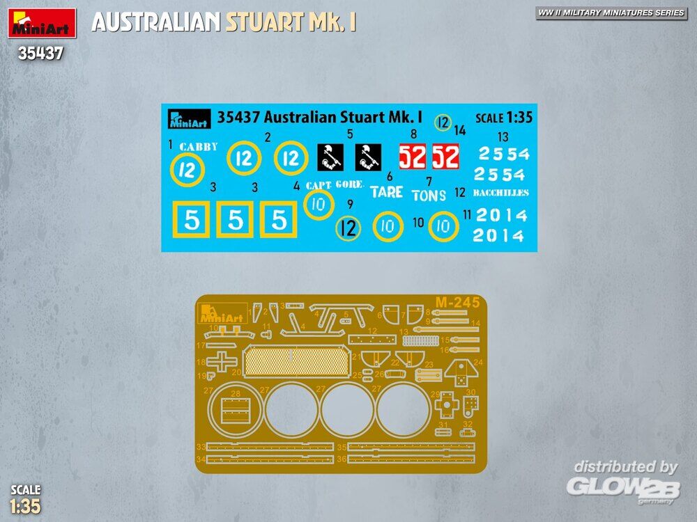 MiniArt 35437 Australian Stuart Mk. I 1:35 Model Kit