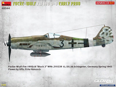 MiniArt 48044 Focke-Wulf Fw 190D-9 Early Prod. Advanced Kit 1:48 Model Kit