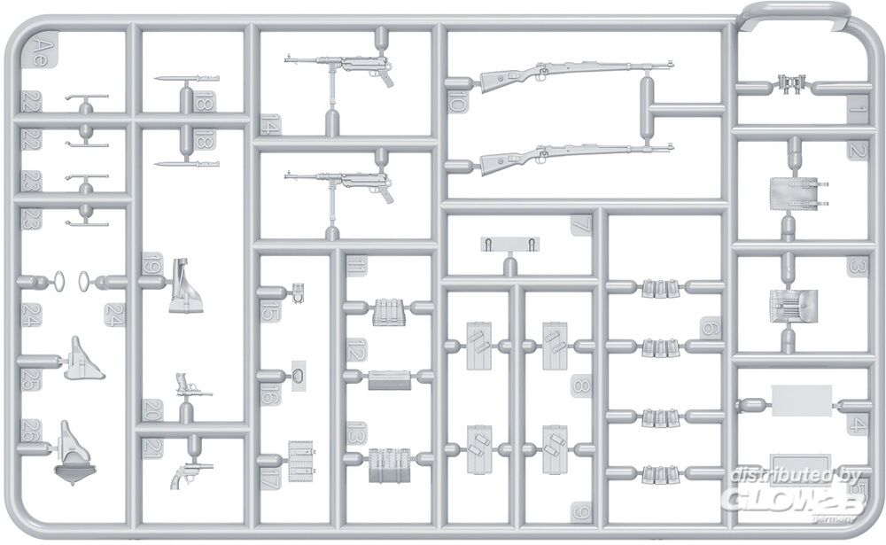 MiniArt 53051 Kampfgruppe Hansen. Battle of the Bulge 1:35 Model Kit