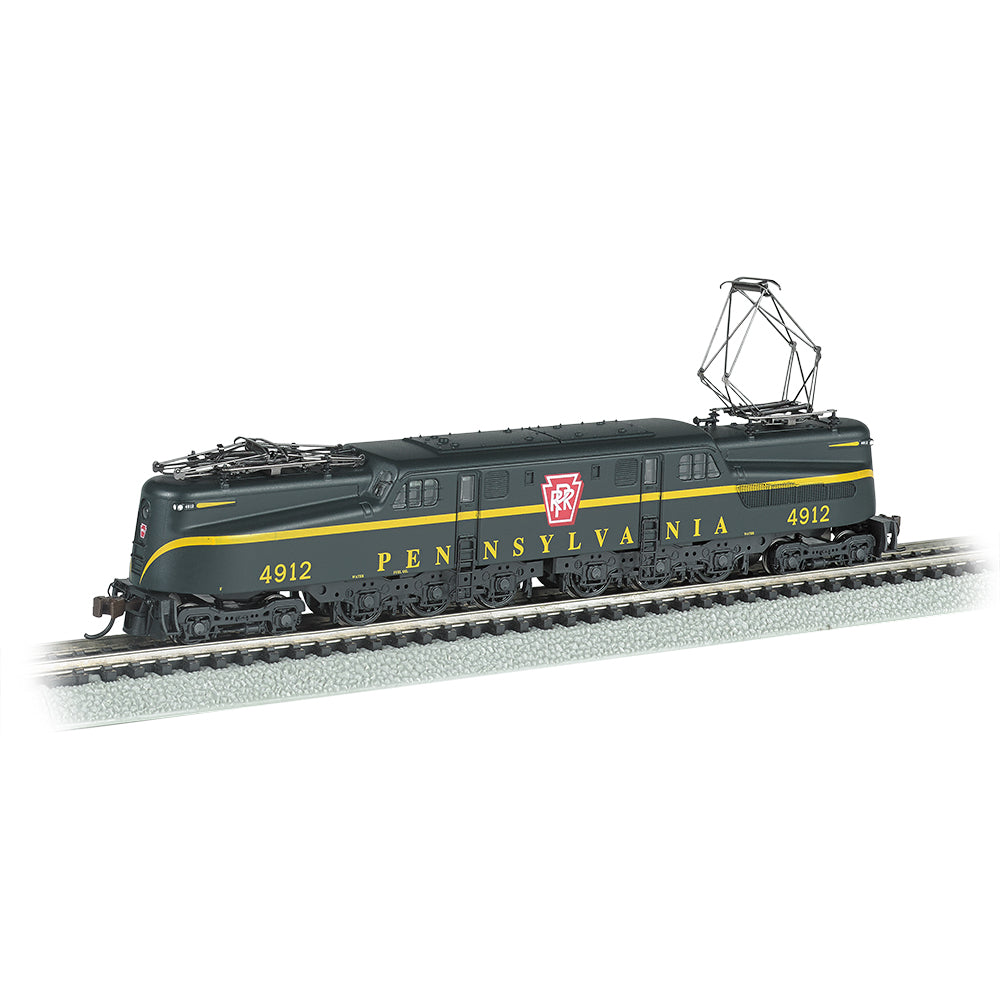 Bachmann USA GG-1 - PRR #4912 - Brunswick Green Single Stripe N Gauge 65251