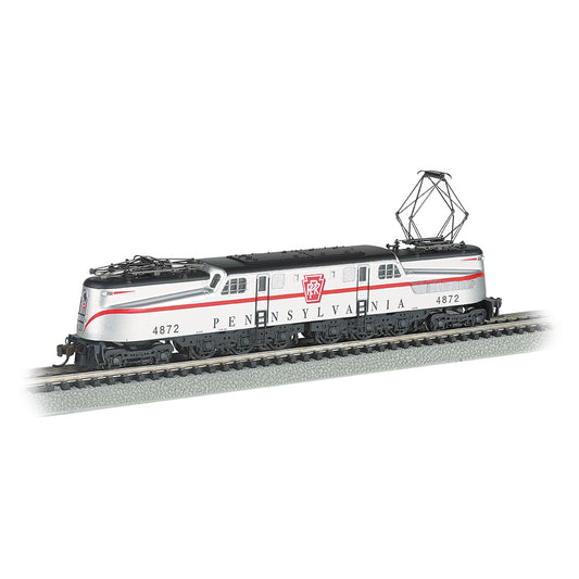 Bachmann USA GG-1 PRR #4872 Silver w/Red Stripe 'Congressional' N 65354