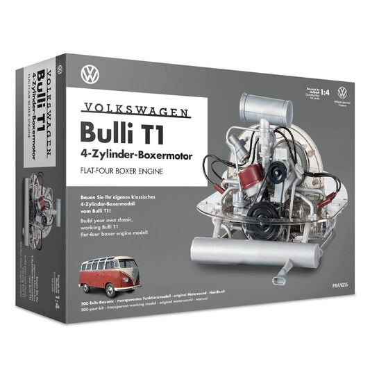 Franzis VW T1 Campervan Flat Four Boxer Model Engine Kit 1:4 Scale 67152