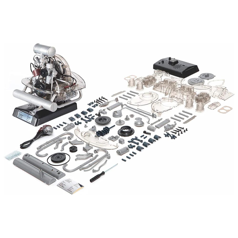 Franzis VW T1 Campervan Flat Four Boxer Model Engine Kit 1:4 Scale 67152