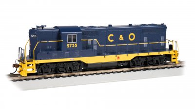 Bachmann USA GP7 - Chesapeake & Ohio #5735 HO Gauge 69102