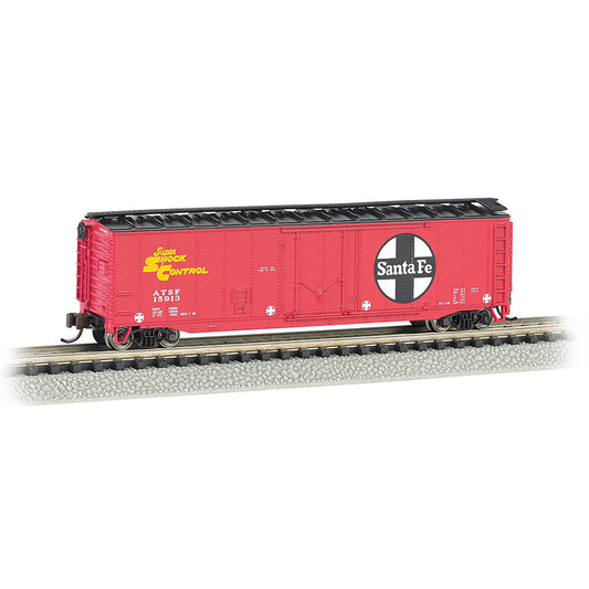 Bachmann USA 50' Plug Door Box Car - Santa Fe N Gauge 71052