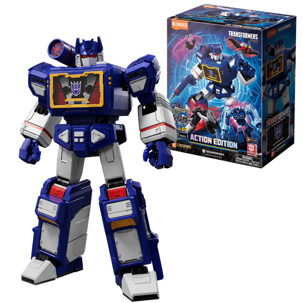 Blokees Transformers Figures - Action Edition: Soundwave Model Kit