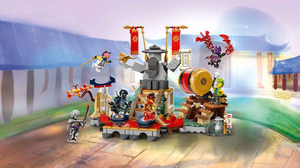 LEGO Ninjago 71818 Tournament Battle Arena Age 7+ 659pcs – Jadlam