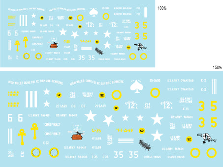 Star Decals 72-A1017 1:72 M48A3 Patton