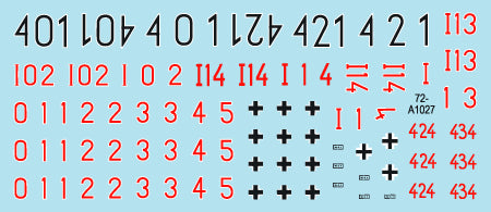 Star Decals 72-A1027 1:72 German tanks in Italy # 7