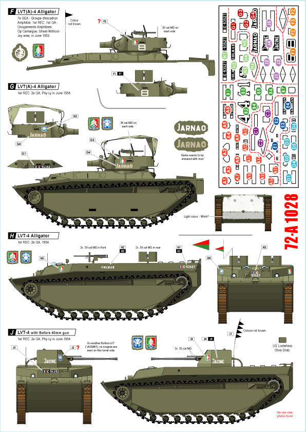 Star Decals 72-A1028 1:72 Indochine # 1
