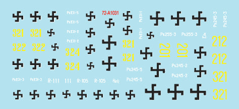 Star Decals 72-A1031 1:72 Finnish Tanks in WW2 # 3