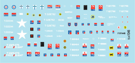 Star Decals 72-A1046 1:72 Royal Artillery # 2