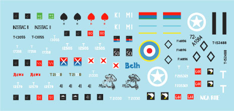 Star Decals 72-A1064 1:72 ANZAC # 1