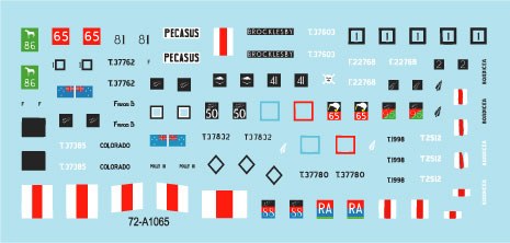 Star Decals 72-A1065 1:72 ANZAC # 2