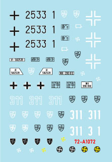 Star Decals 72-A1072 1:72 Wiking # 3