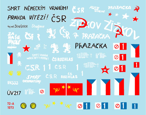 Star Decals 72-A1073 1:72 Hetzer