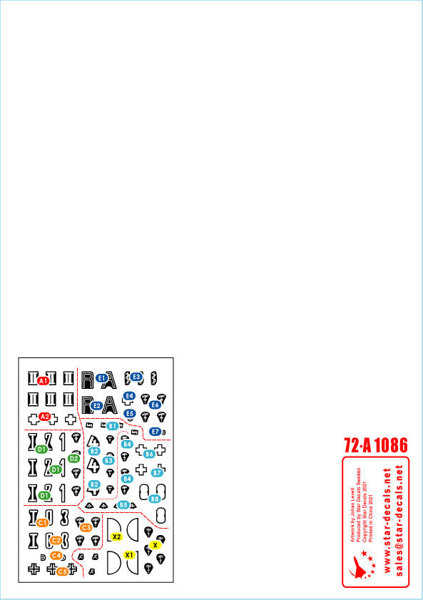 Star Decals 72-A1086 1:72 Panzer in the Desert # 3