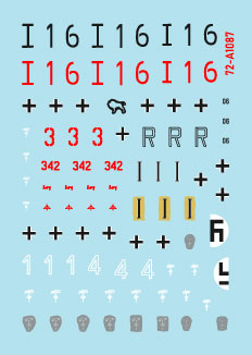 Star Decals 72-A1087 1:72 Panzer in the Desert # 4