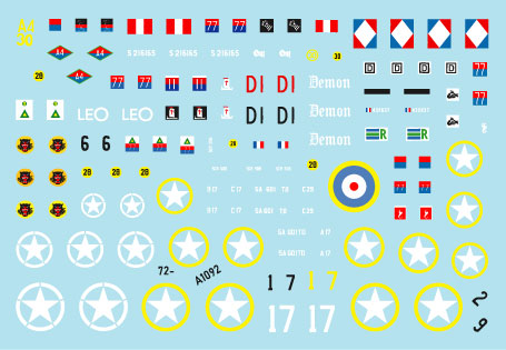 Star Decals 72-A1092 1:72 Allied Tank Destroyers in Italy