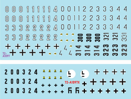 Star Decals 72-A1097 1:72 Tiger I