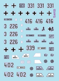 Star Decals Sd.Kfz.250 'Neu' #2 Sd.Kfz.250/1 /3 /7 1:72