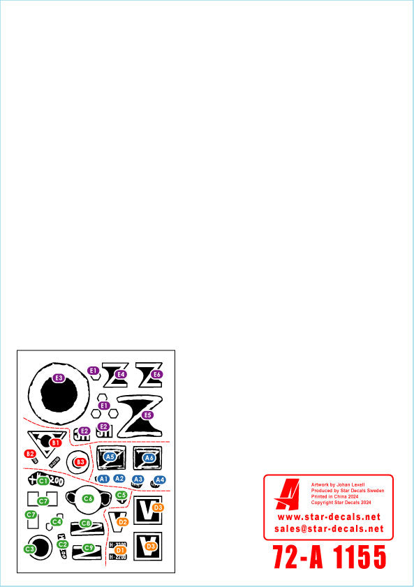 Star Decals 72-A1155 1:72 War in Ukraine # 16