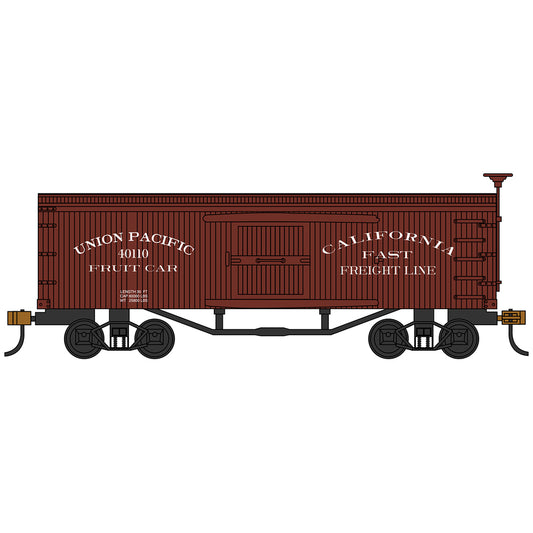 Bachmann USA Old-Time Box Car - Union Pacific - Fruit Car HO Gauge 72307