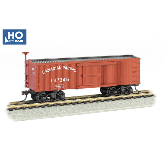 Bachmann USA Old-Time Box Car - Canadian Pacific #147345 HO Gauge 72313