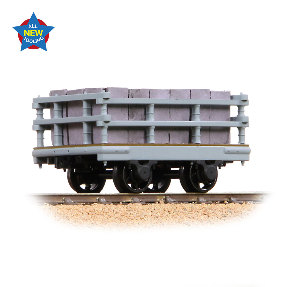 Bachmann Narrow Gauge NG7 73-027 Dinorwic Slate Wagon w/Sides Grey [WL]