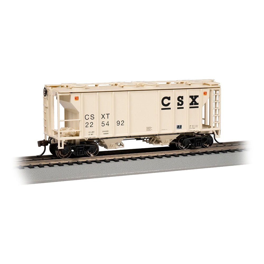 Bachmann USA PS-2 Two Bay Covered Hopper - CSX #225492 HO Gauge 73507