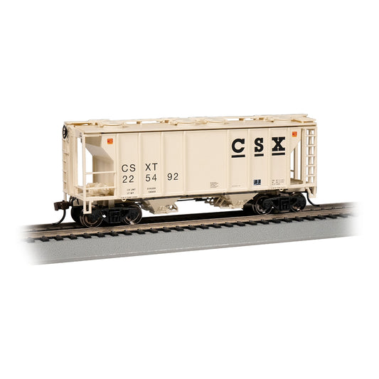 Bachmann USA PS-2 Two Bay Covered Hopper - CSX #225492 HO Gauge 73507